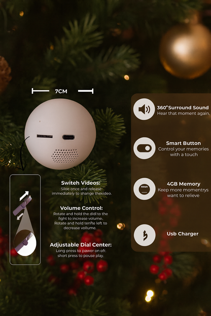 Customizable Video Bauble